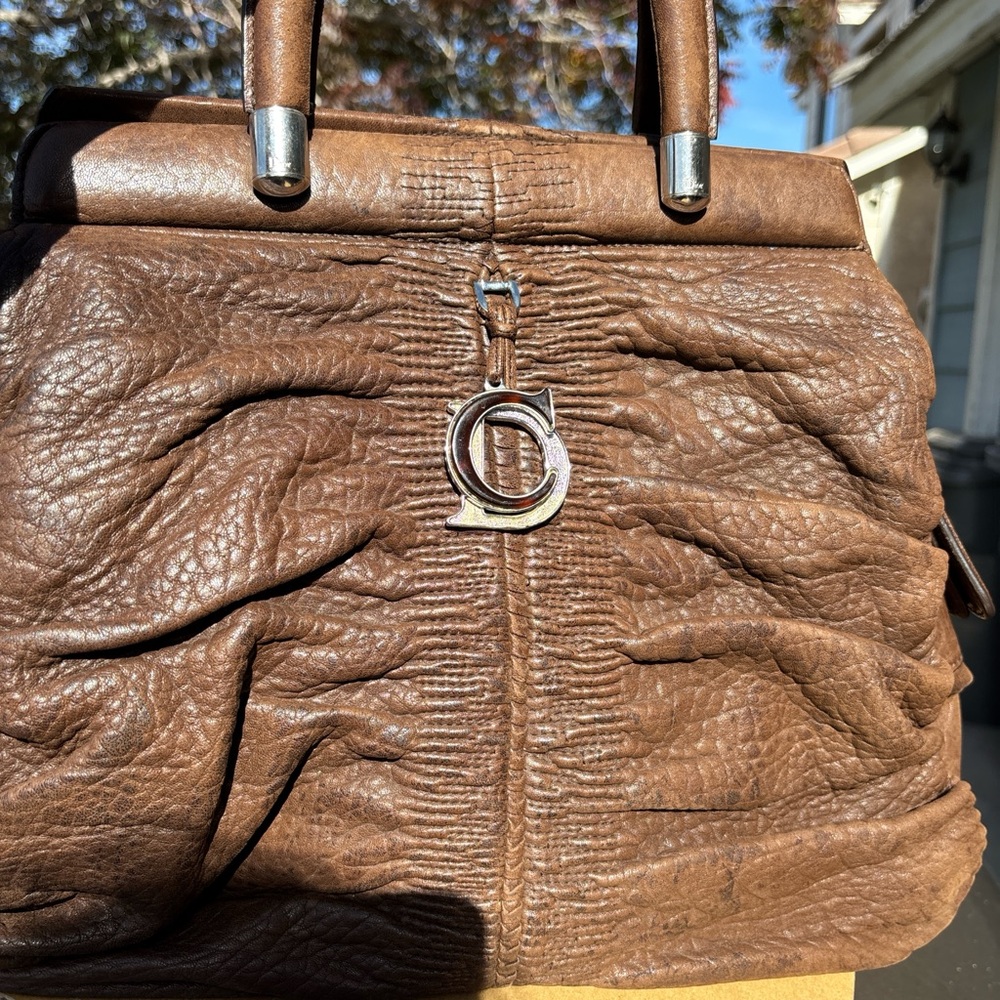 Christian Dior Karenina leather bag